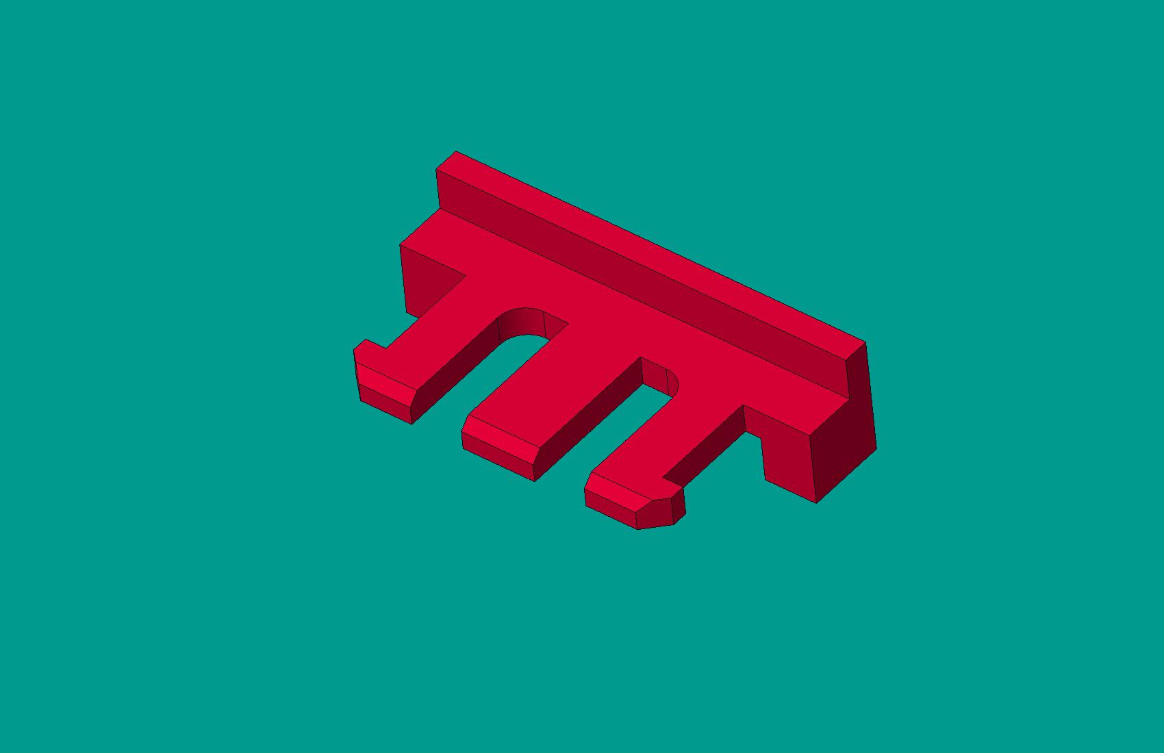 2.0間距，A2008S-3鎖片紅色