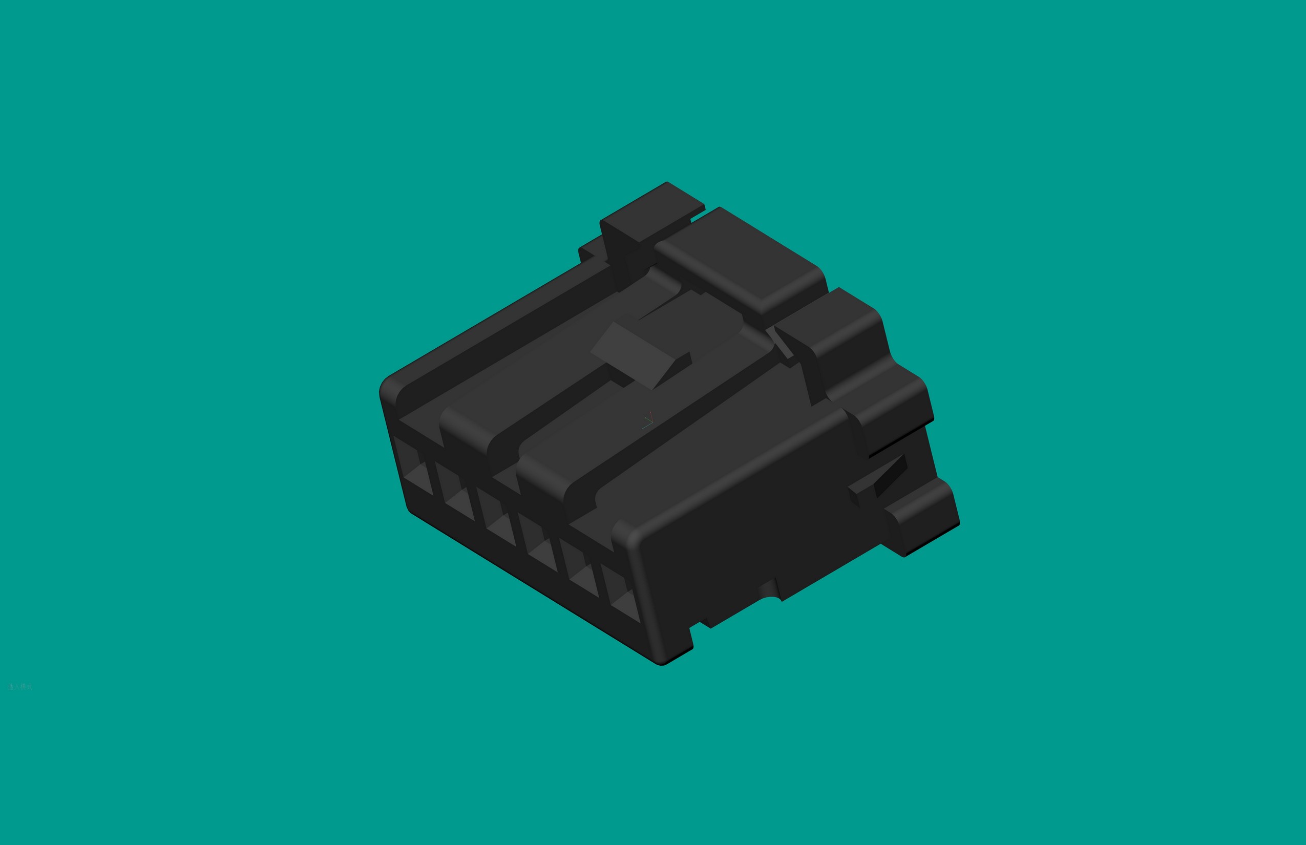 2.0間距，PNIRP-06V-S黑色