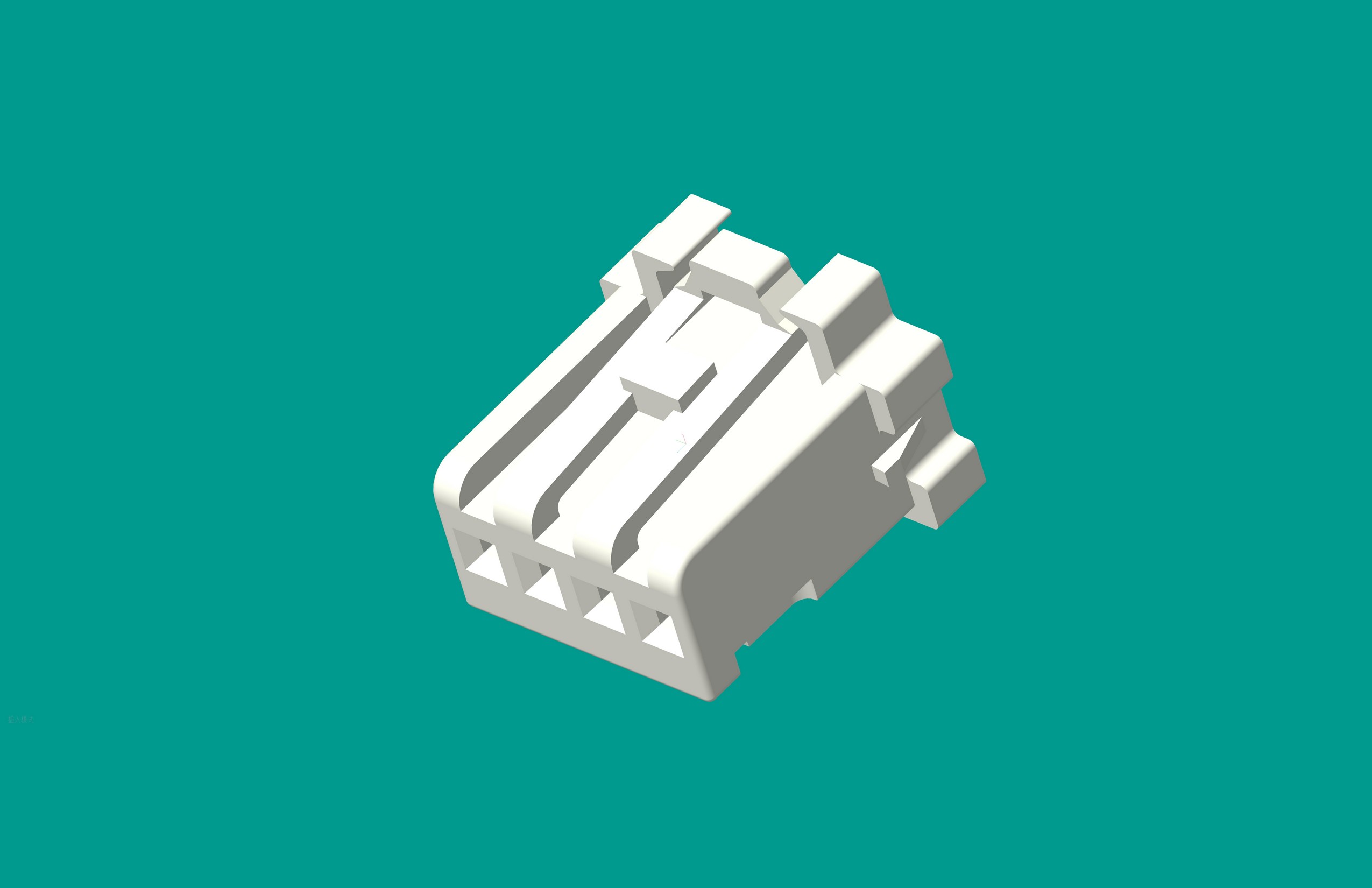 2.0間距，PNIRP-04V-S白色