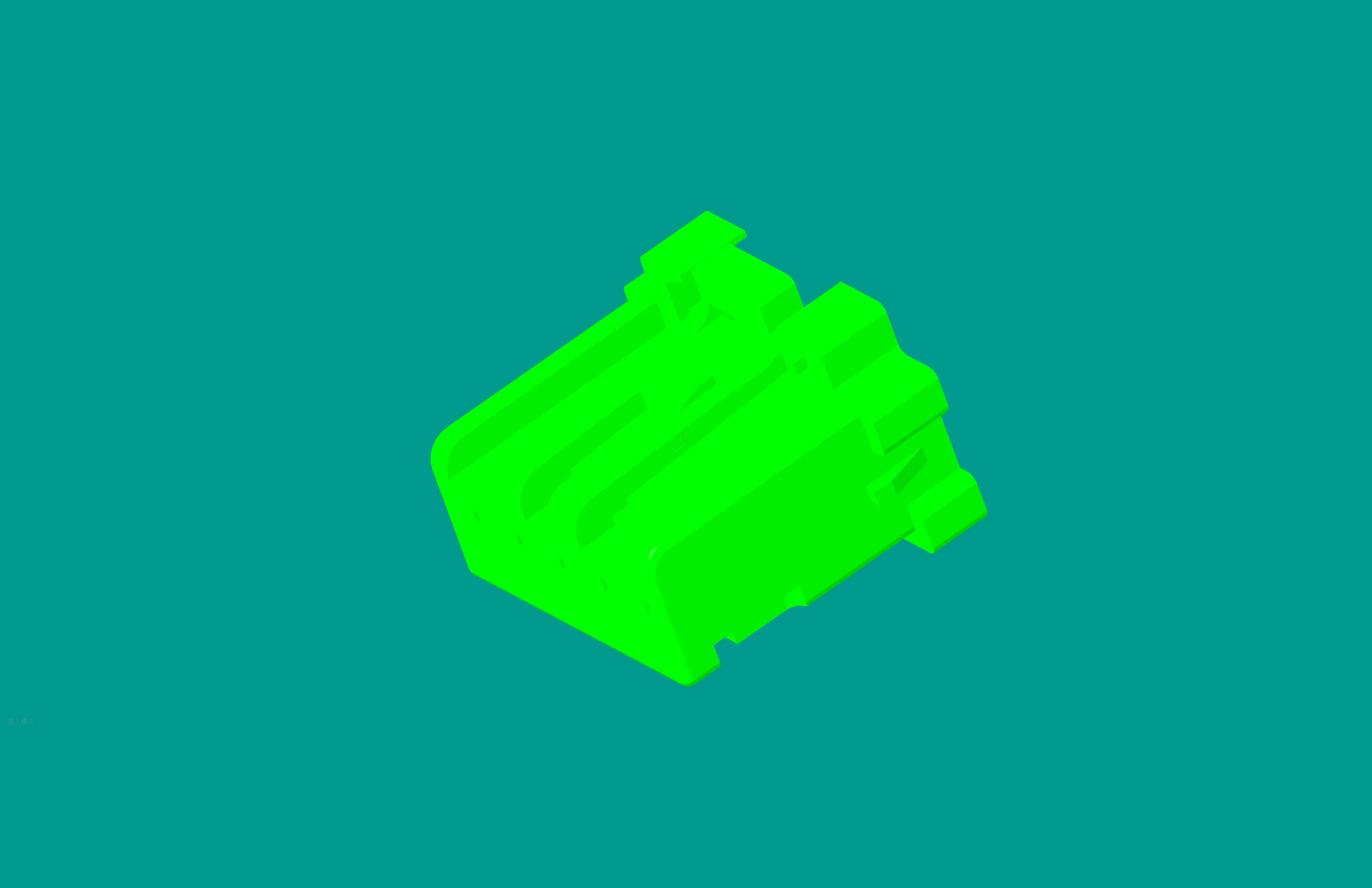 2.0間距，PNIRP-05V-S綠色