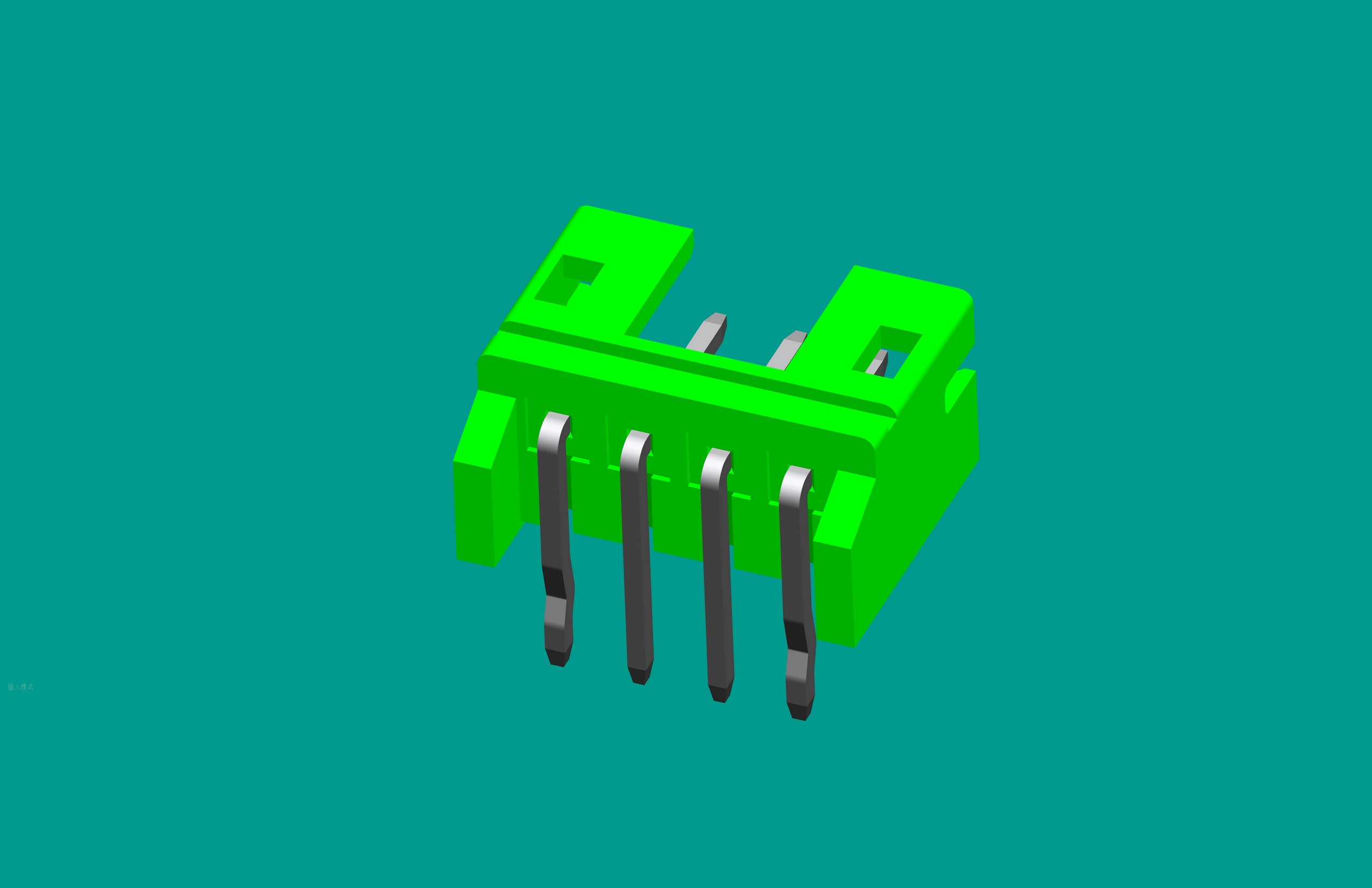 PH-4QA（有保護(hù)腳）綠色，普通PA66