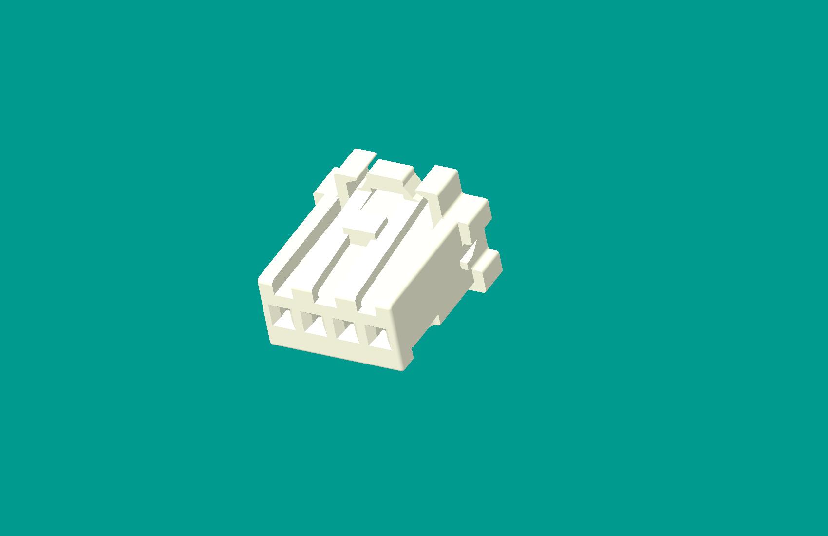 2.0間距，PNIRP-04V-S本色-高灼熱絲