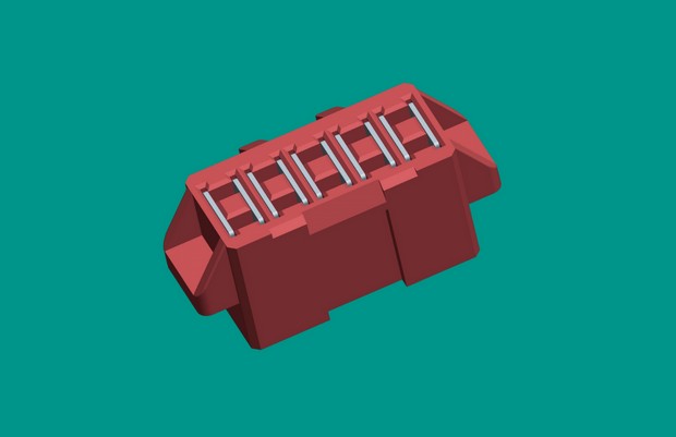 2.0mm跳線帽紅色（7號帽子）