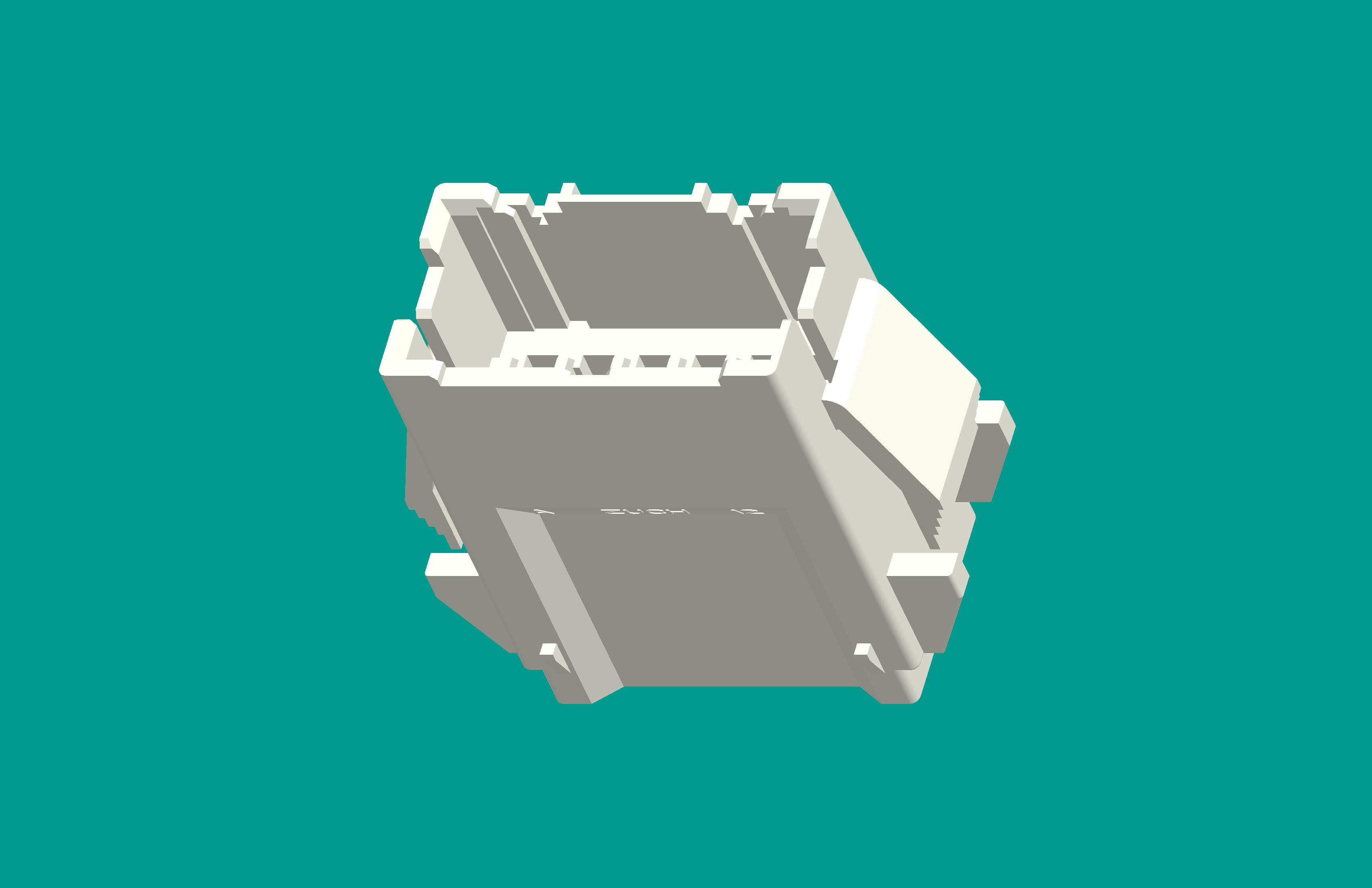 XAD-2×6RB PA66普通-白色-包裝