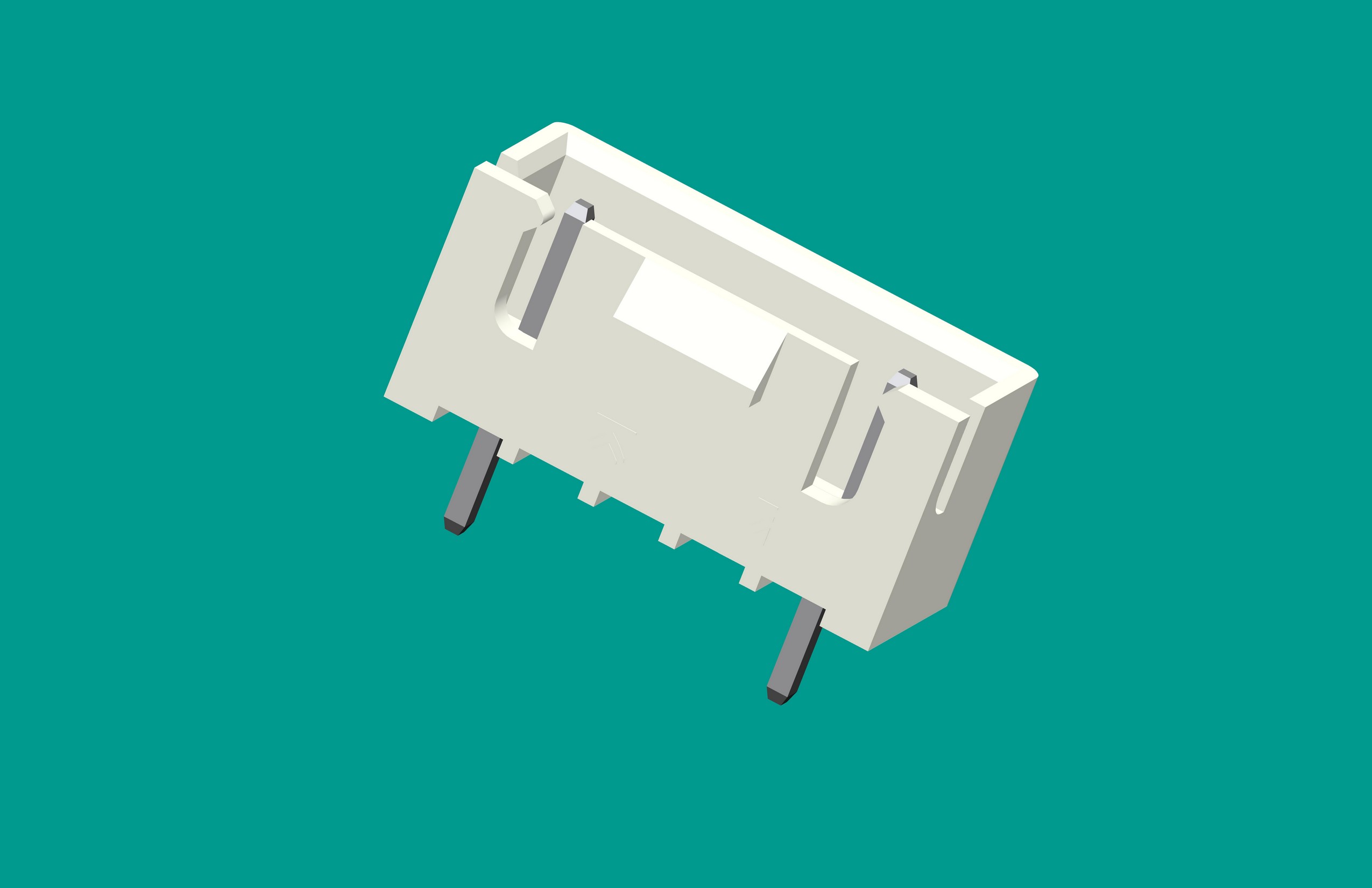 XH-5A-3 (帶扣）白色（普通PA66)（缺2、3、4針）