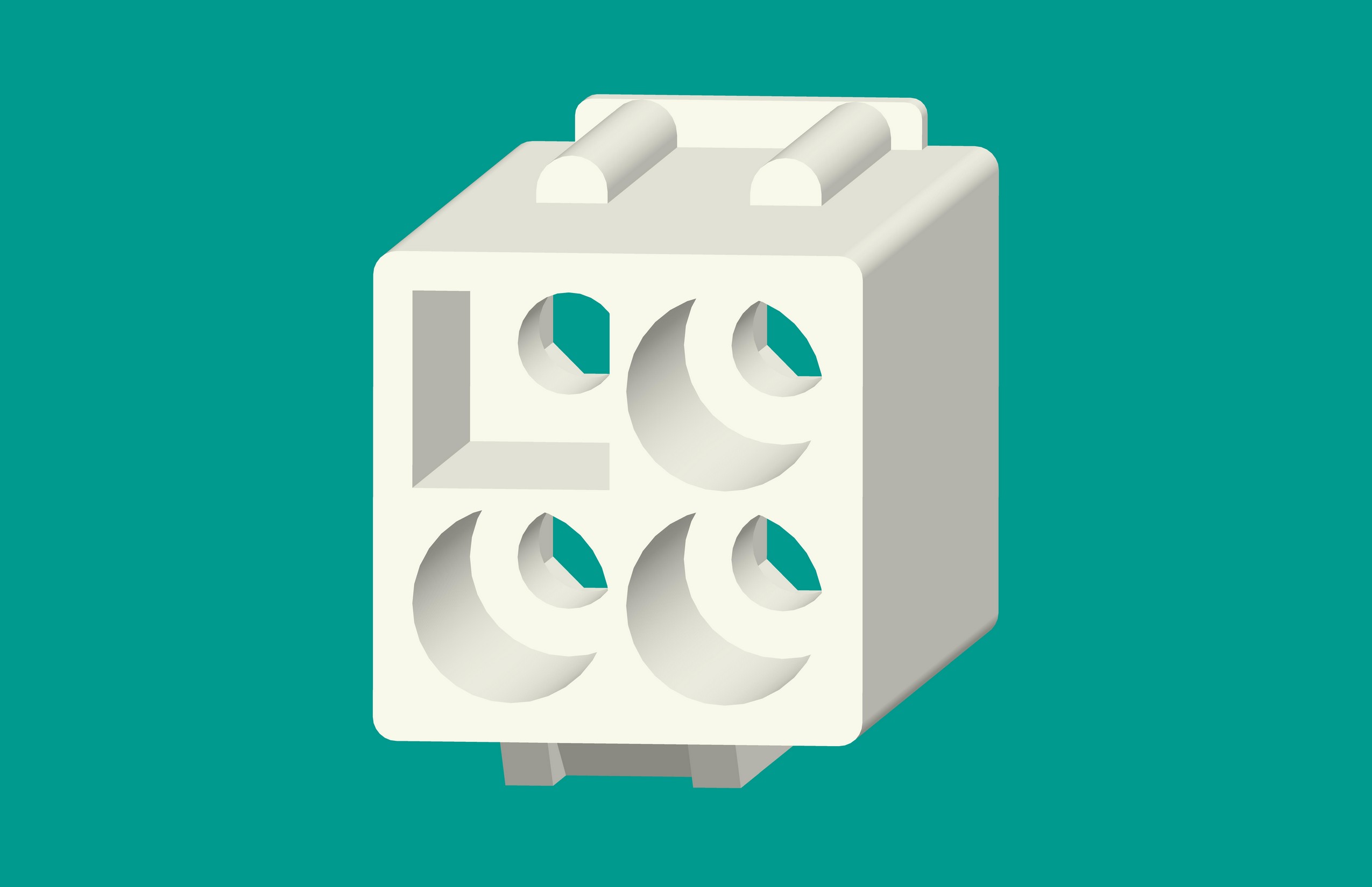 EL-4R(雙排無(wú)翅膀)白色-高灼熱絲