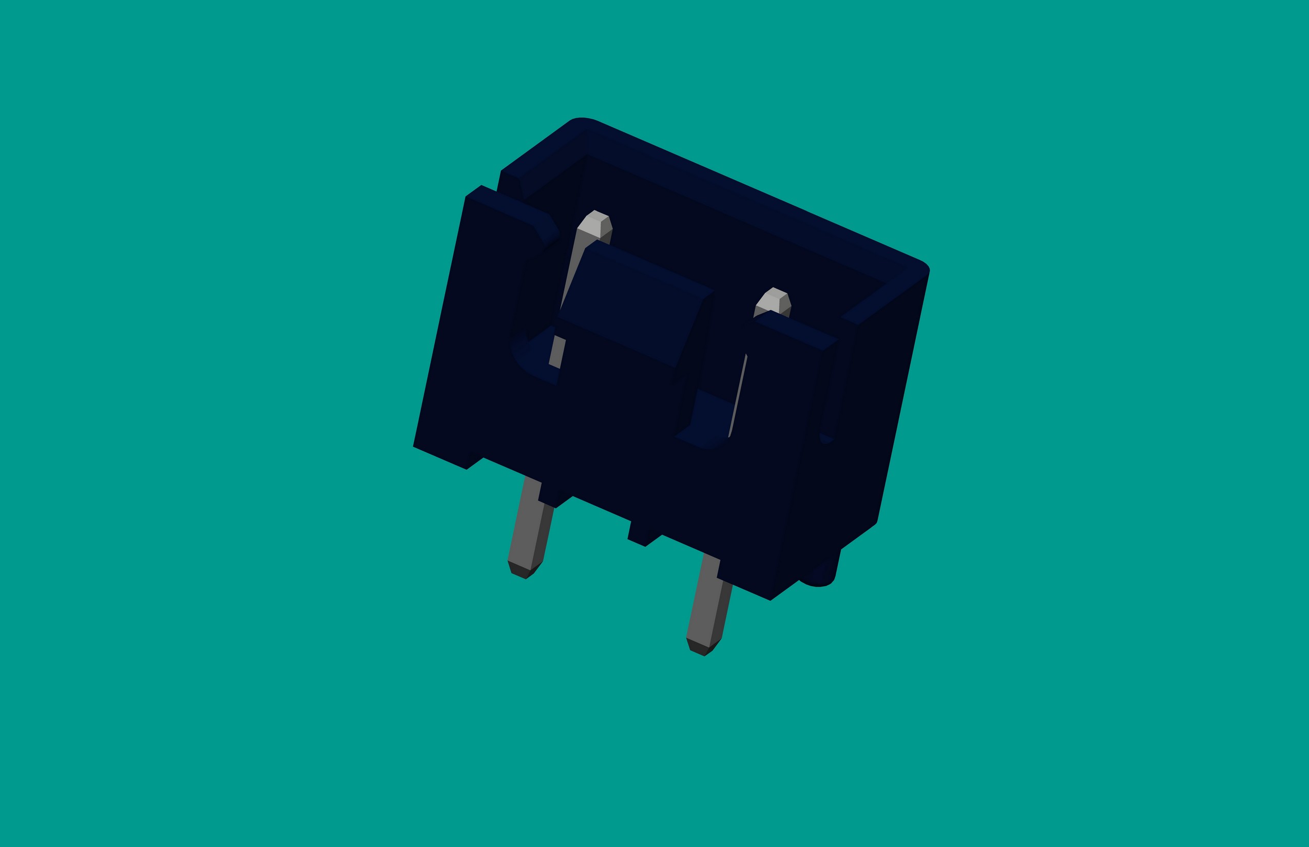 XH帶扣帶定位針座-3A2直針（雙卡點）黑色(缺第2針)