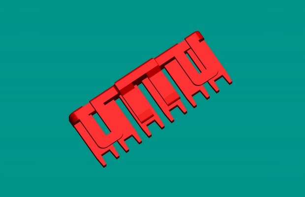 VH帶槽鎖片-6S紅色普通