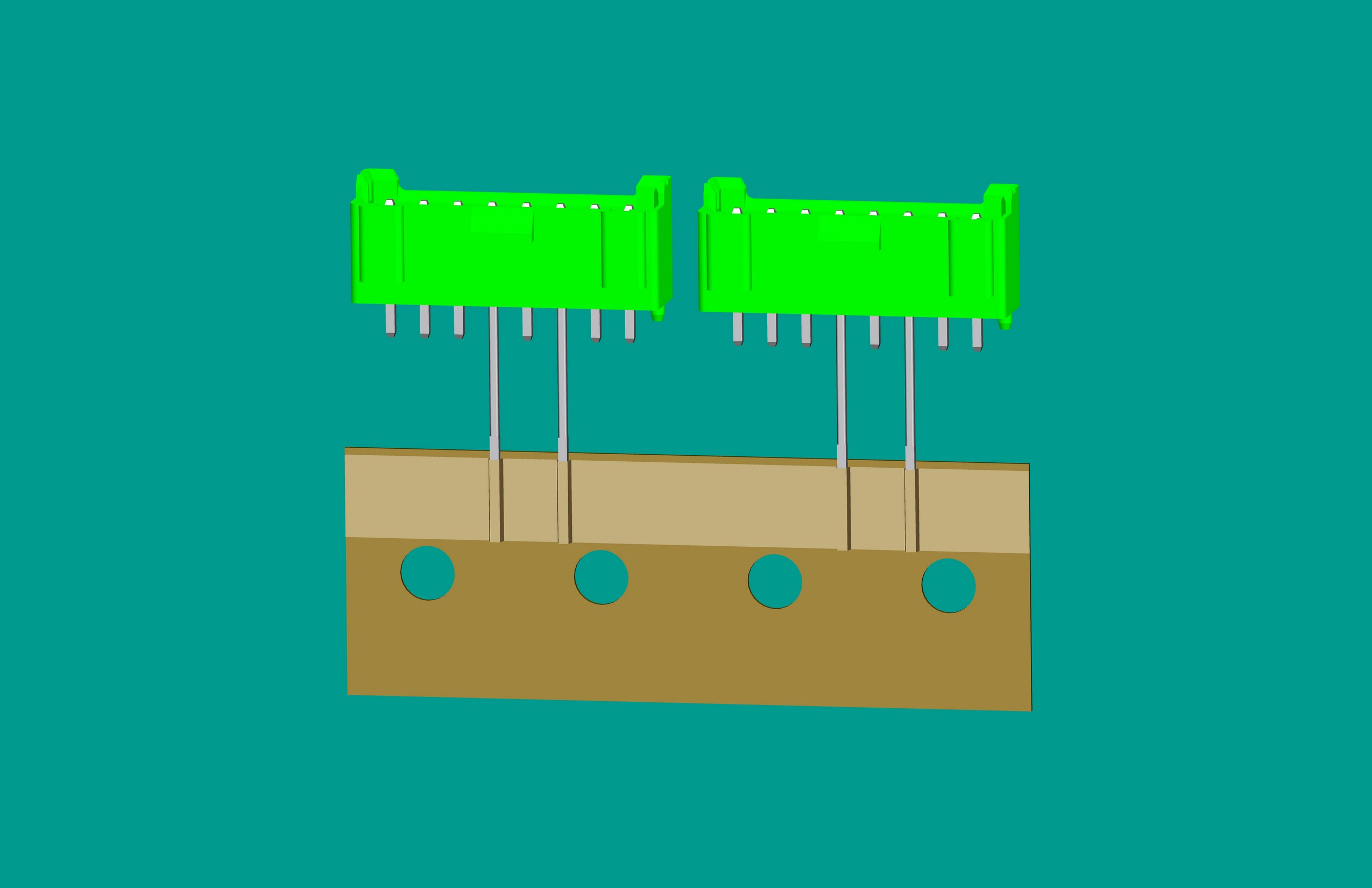 XH-8A全包編帶立式針座綠色/(3、5長針)普通PA66