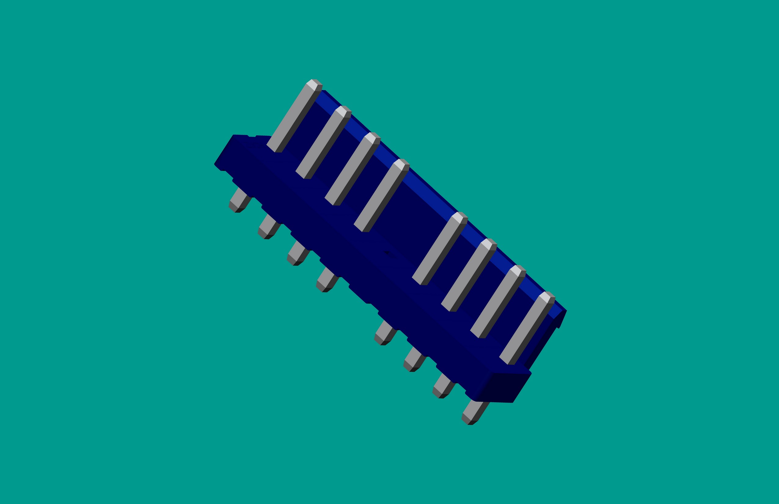 VH-9A-1（半包，藍(lán)色普通PA66）（缺第5針）