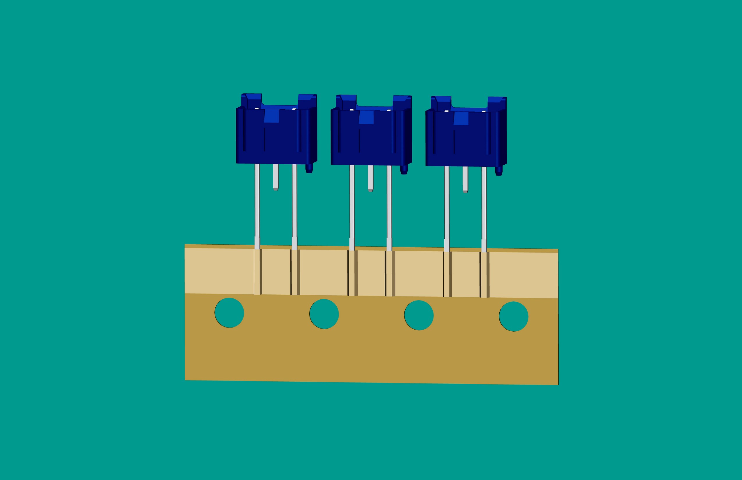 XH-3A全包編帶立式針座藍(lán)色/(1、3長針)普通PA66