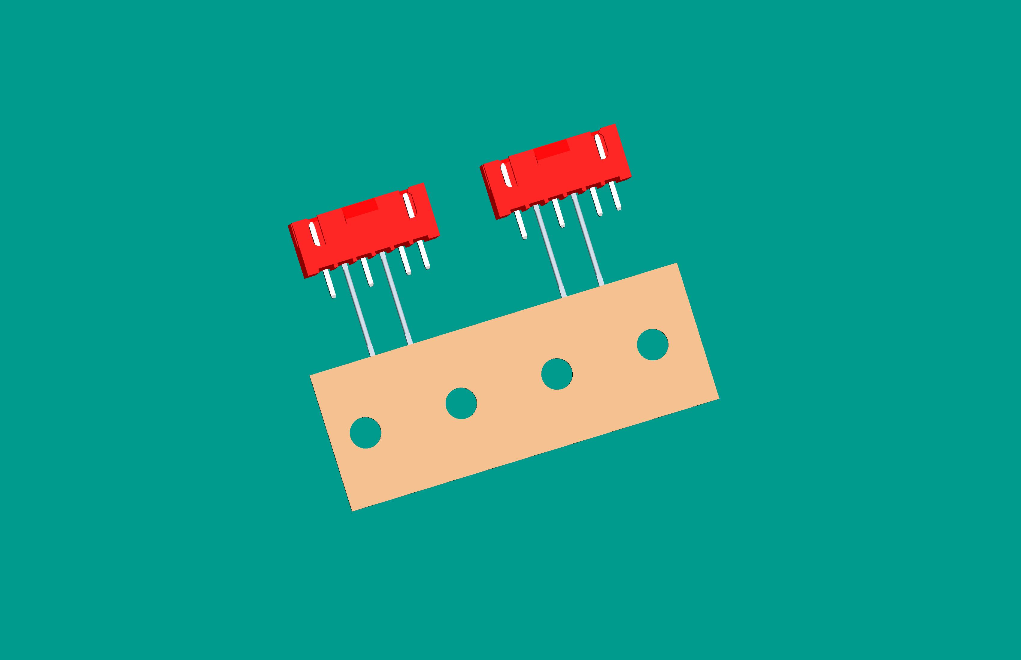 XH-6A帶扣立式針座紅色/編帶(3、5長(zhǎng)針,短針外漏長(zhǎng)2.9mm,反向,12mm)