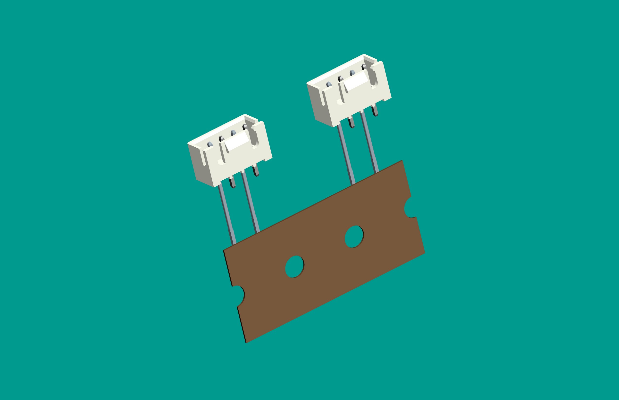 XH-4A(帶扣)編帶立式針座紅色/(步距25.4，1、3短針，反向,12mm)