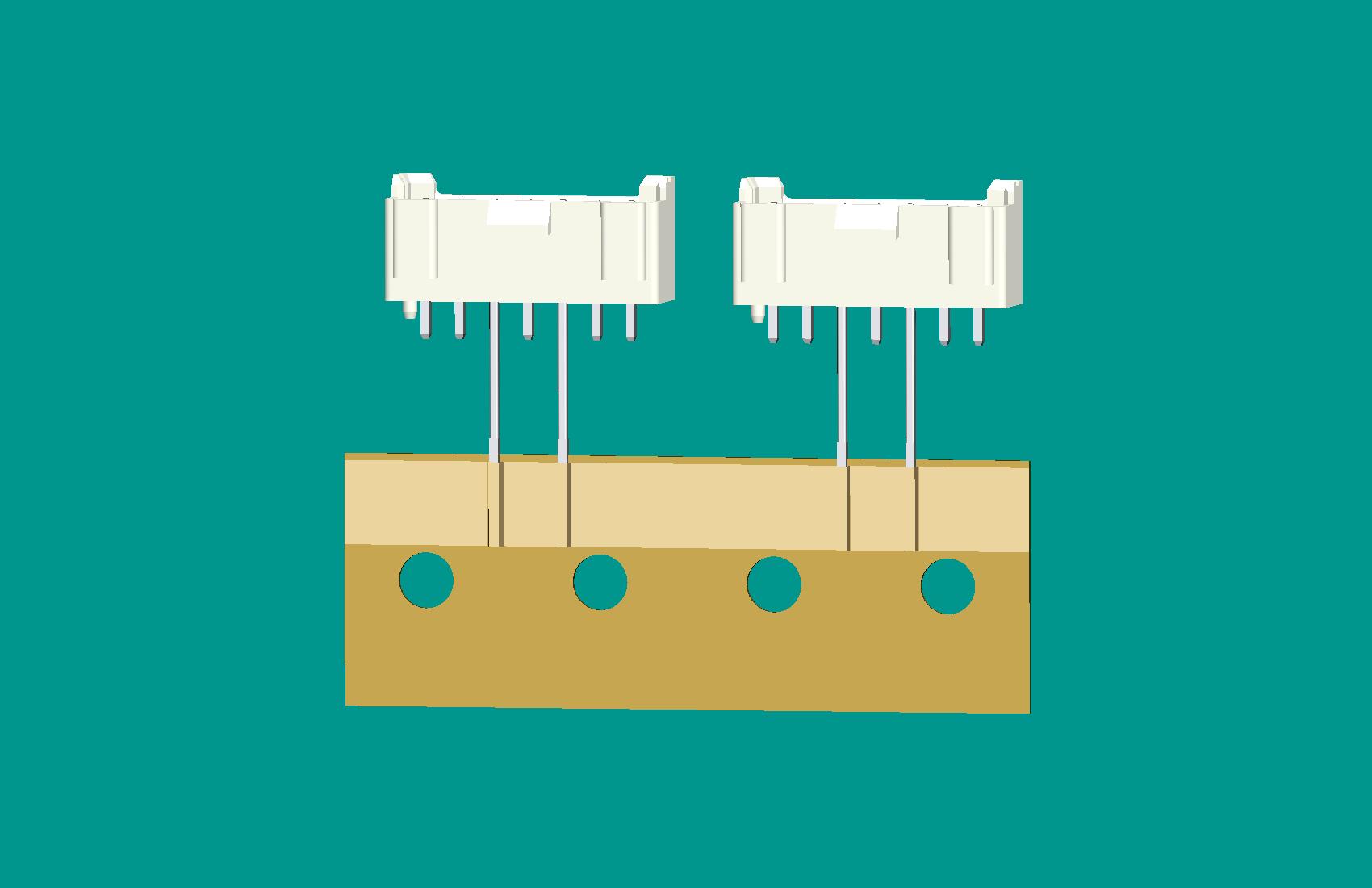 XH-7A(反定位)全包編帶立式針座白色/(3、5長針)普通PA66