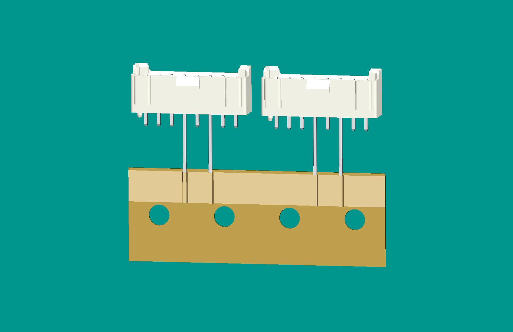 XH-8A(反定位)全包編帶立式針座白色/(3、5長針)普通PA66