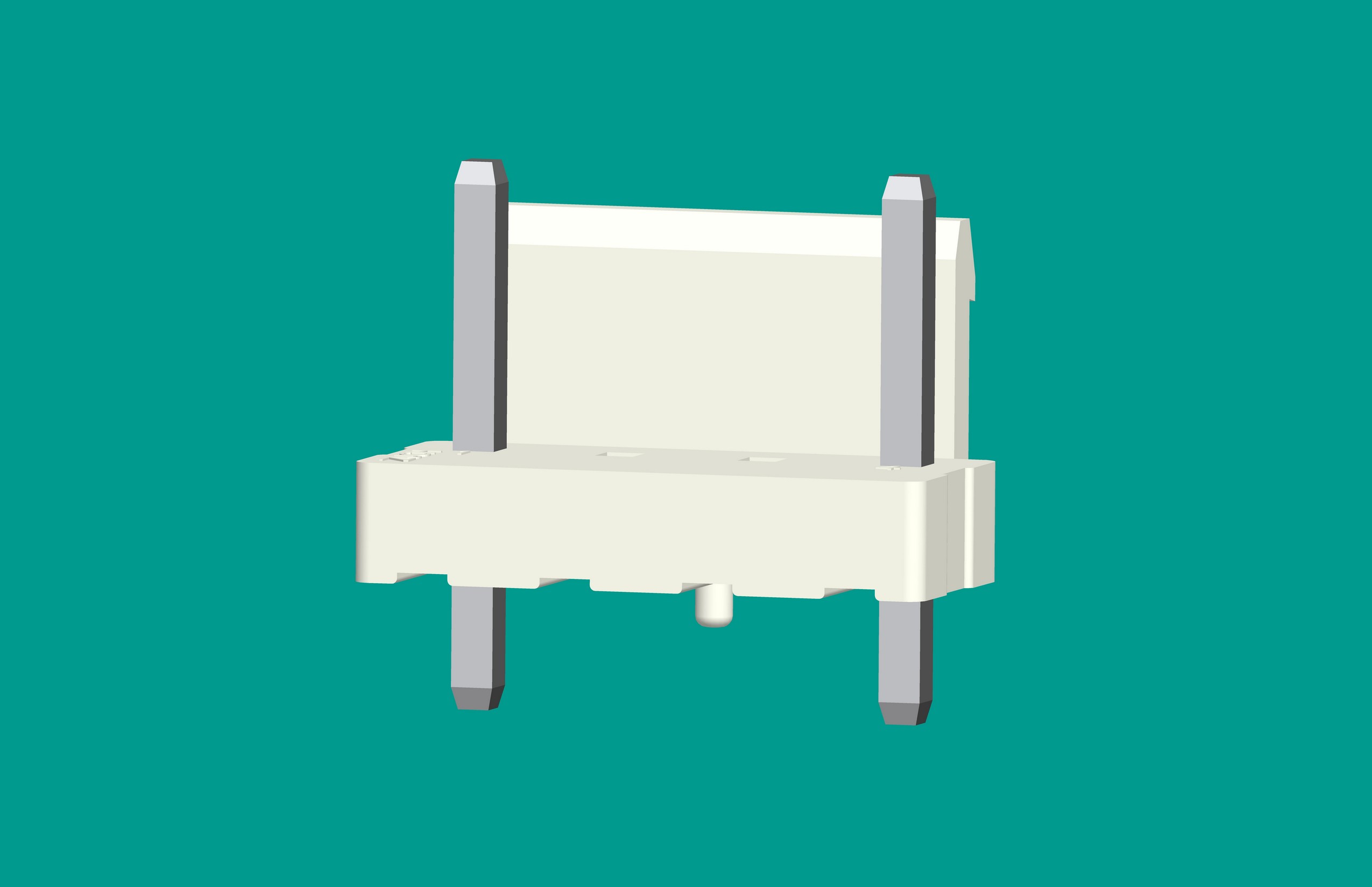 B2P4-VH-AM立式針座本色/（缺第2.3針）/高灼熱絲