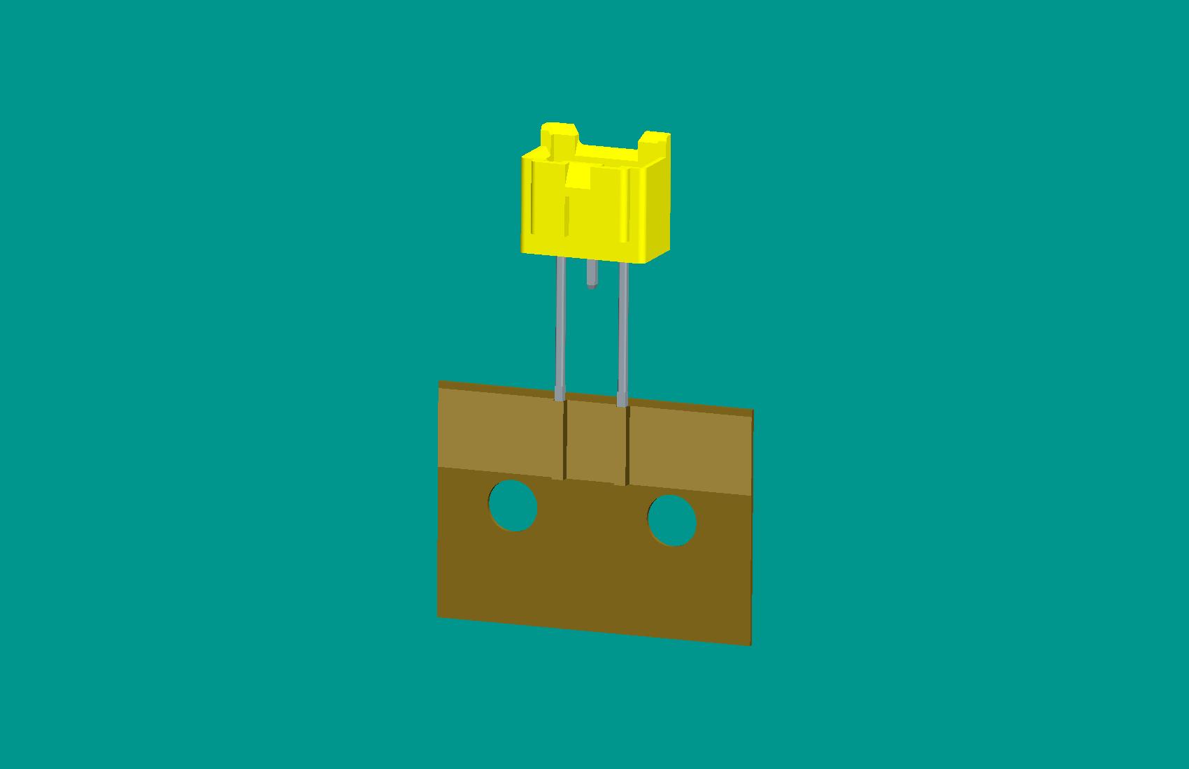 XH-3A全包非限位編帶正向（1、3長(zhǎng)針）(熒光黃)普通PA66