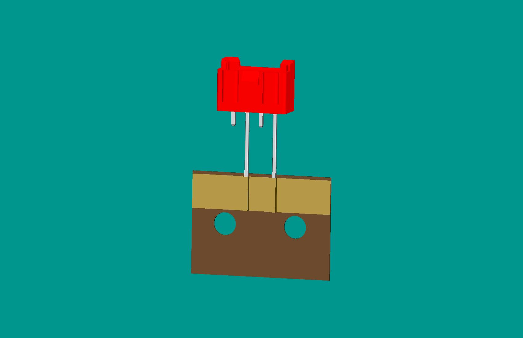 XH-4A全包非限位編帶正向（1、3長針）(紅色)普通PA66