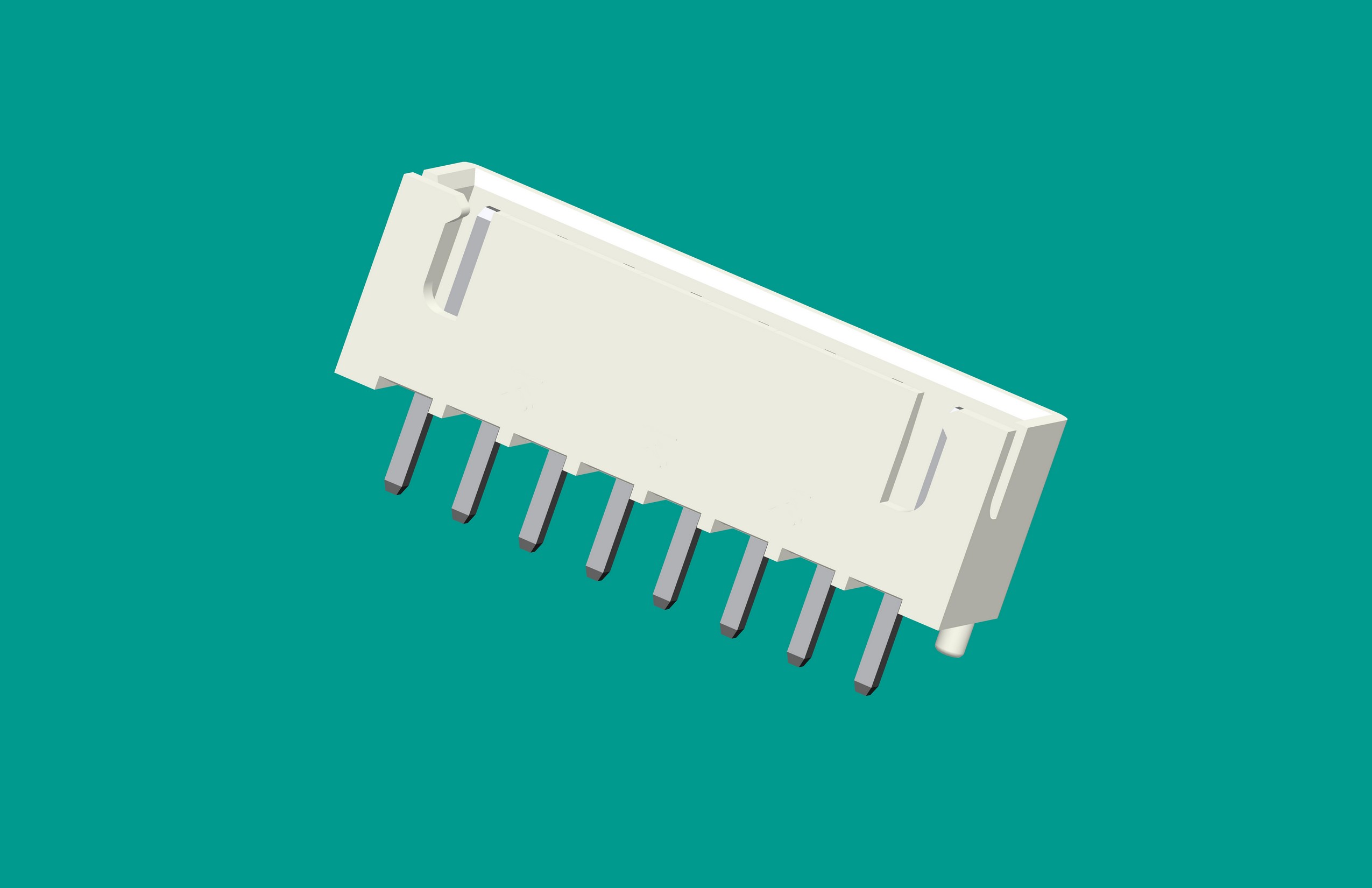 XH帶定位針座-8直針（無(wú)K點(diǎn)）PA66