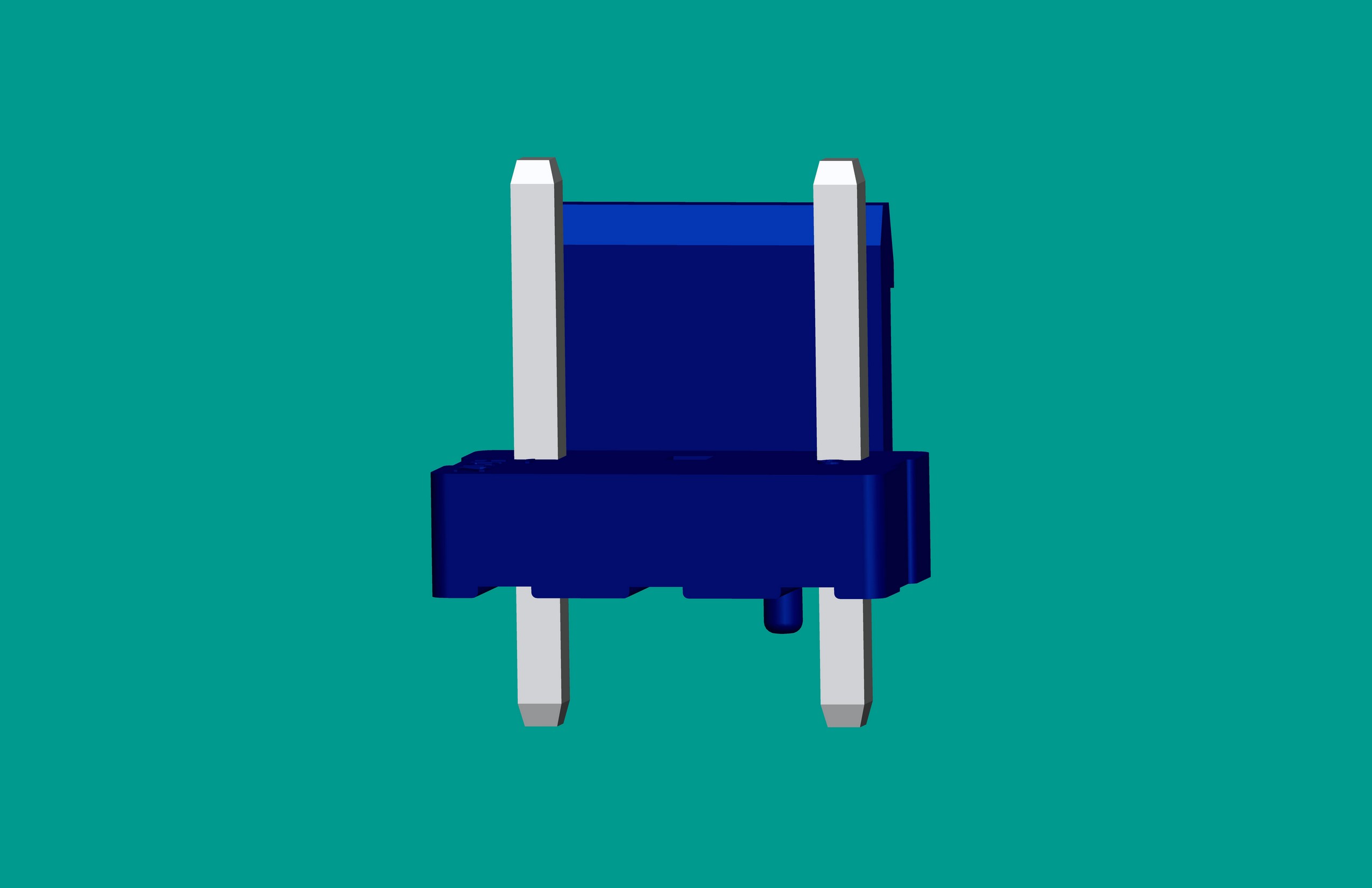 B2P3-VH-AM立式針座藍(lán)色/(缺第2針)/高灼熱絲