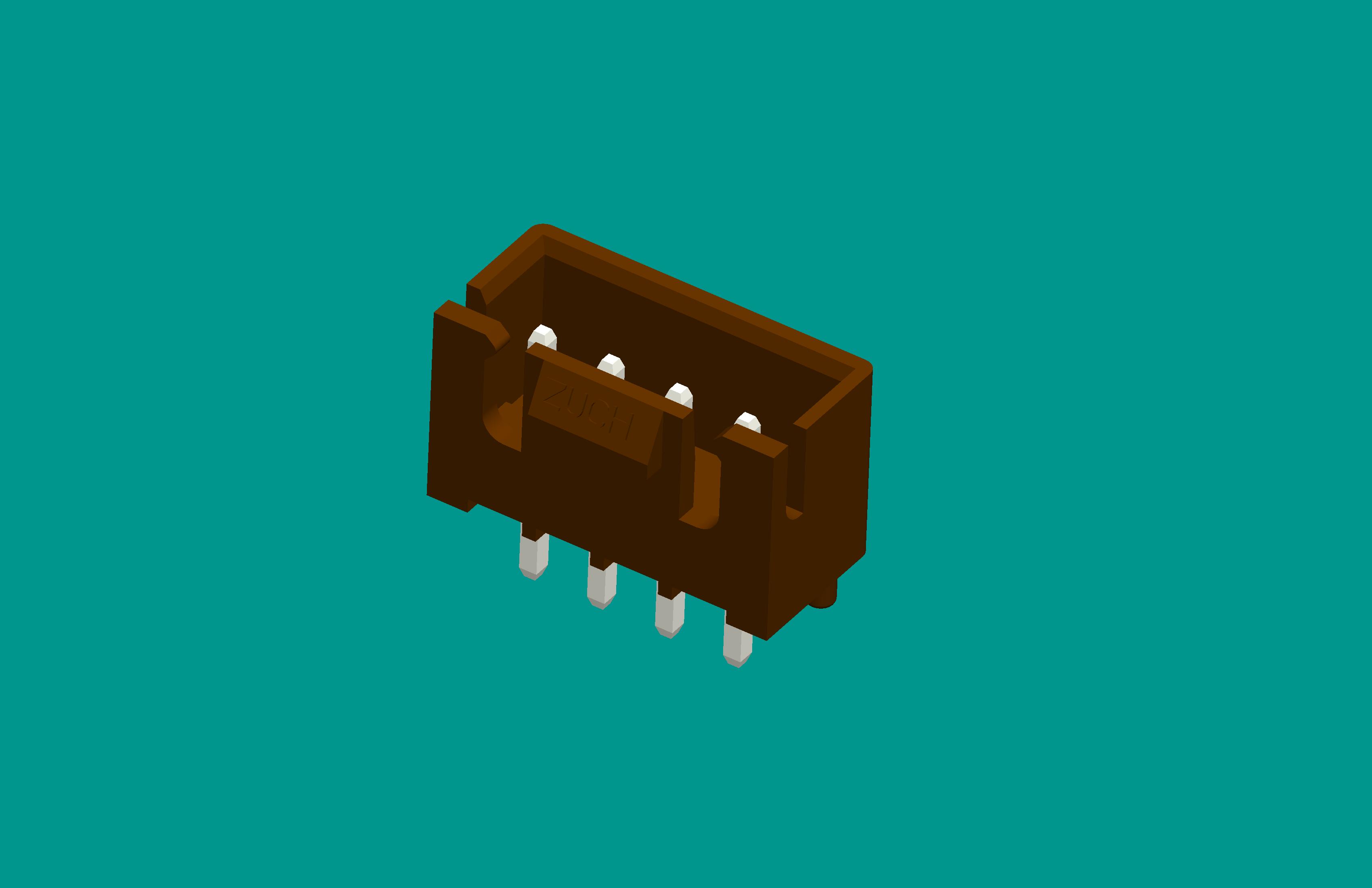 XH-4A帶扣帶定位針座 棕色PA66