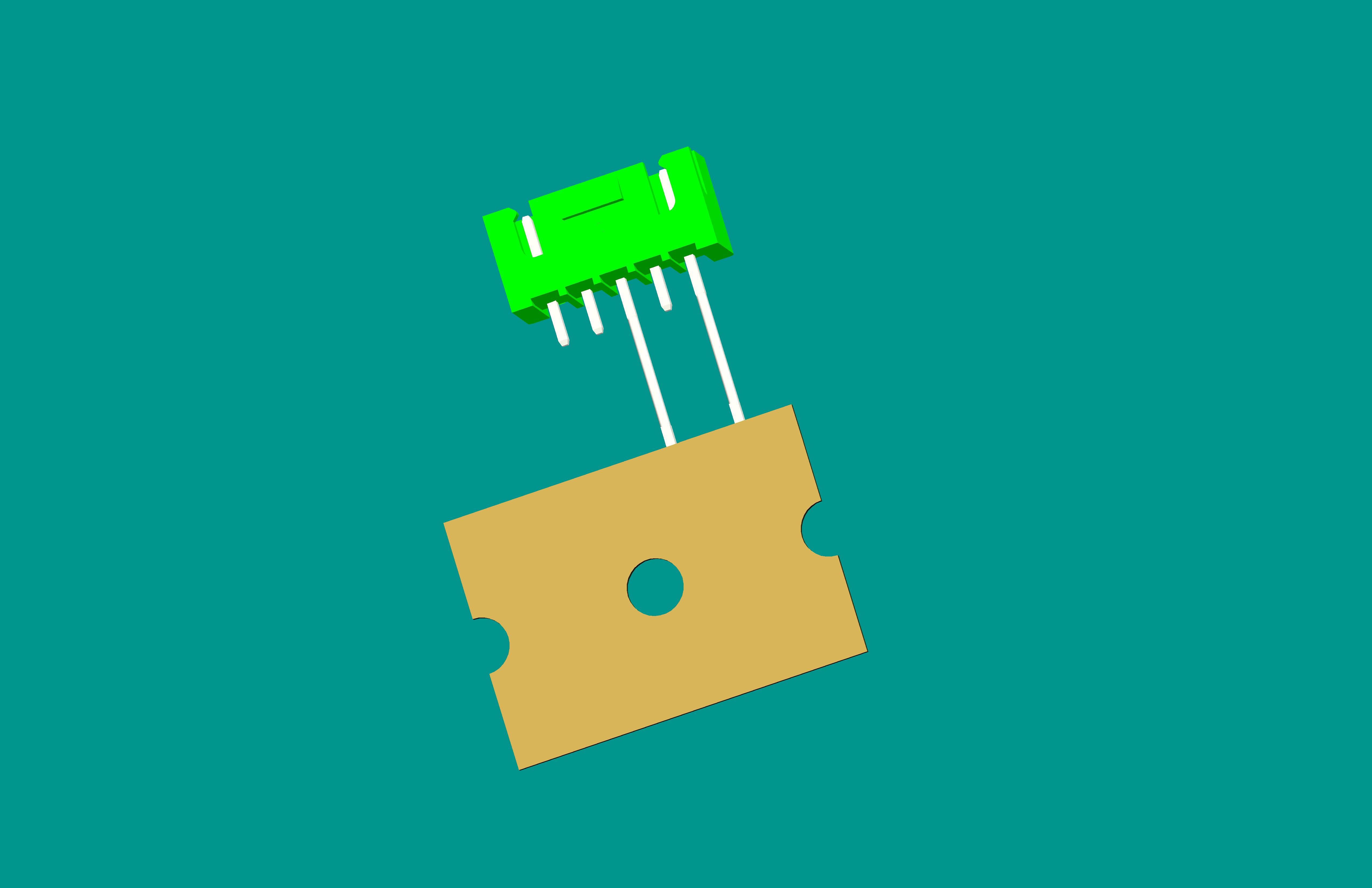 XH-5A(帶扣)立式針座綠色/編帶(1、3長針，反向，12mm）短針外露2.5