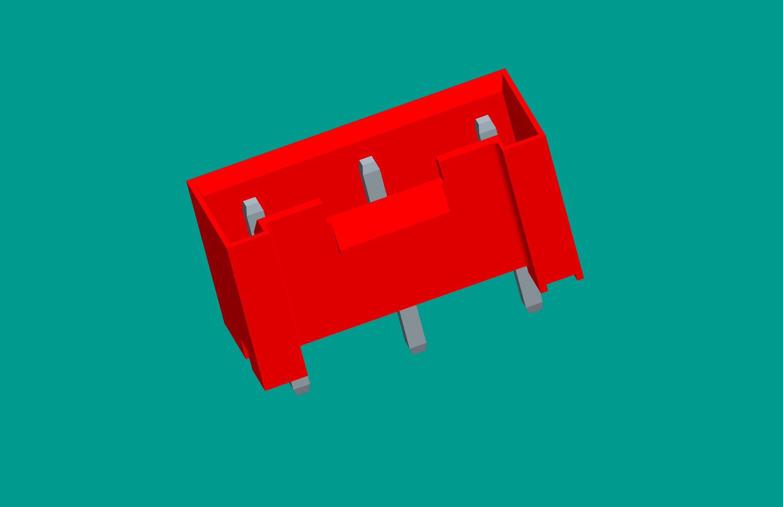 VH5A-2盒式(去2.4)針座 -紅色普通PA66