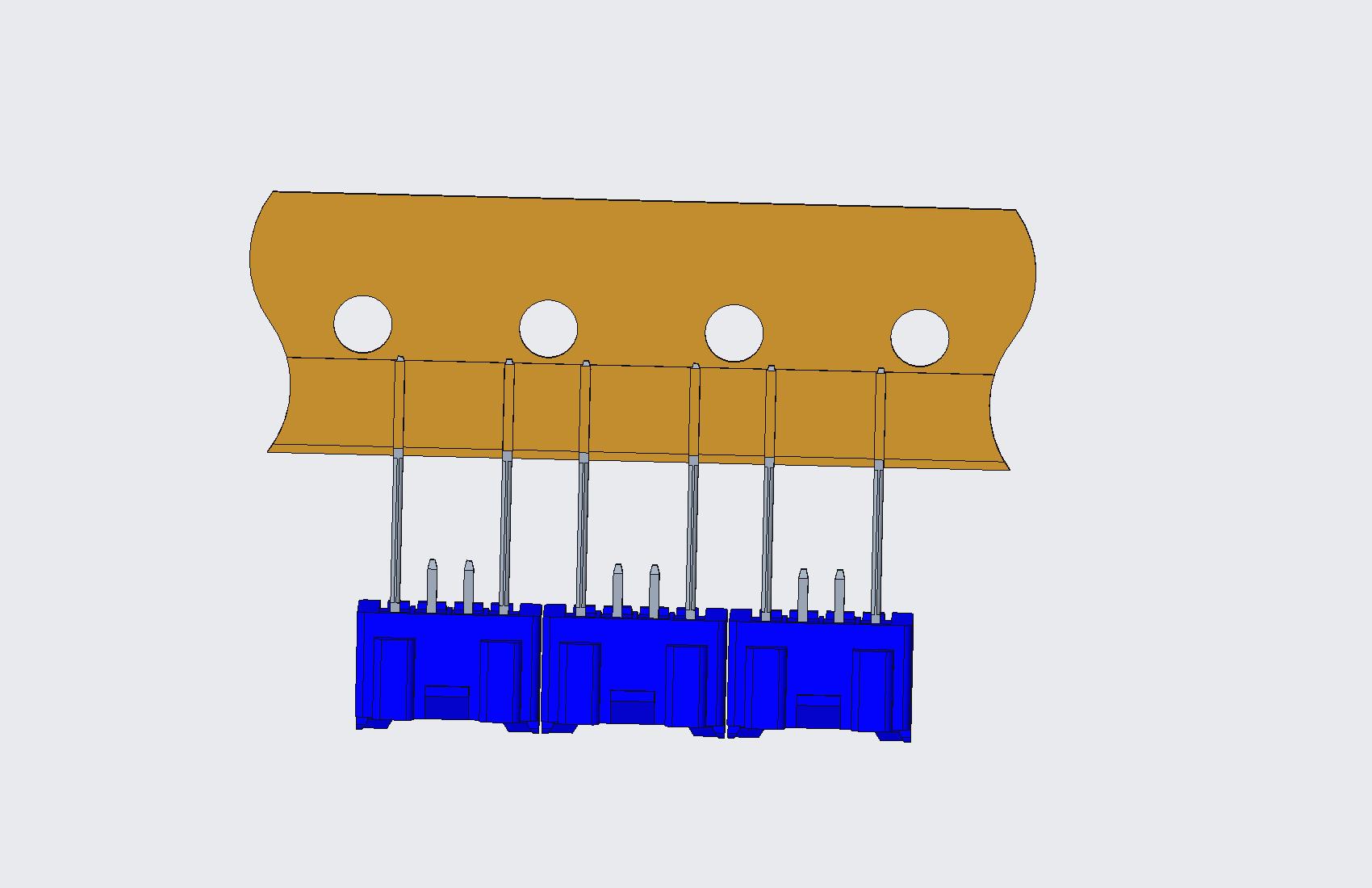 XH-4A全包編帶正向（1、4長(zhǎng)針）(藍(lán)色)普通PA66/奧克斯