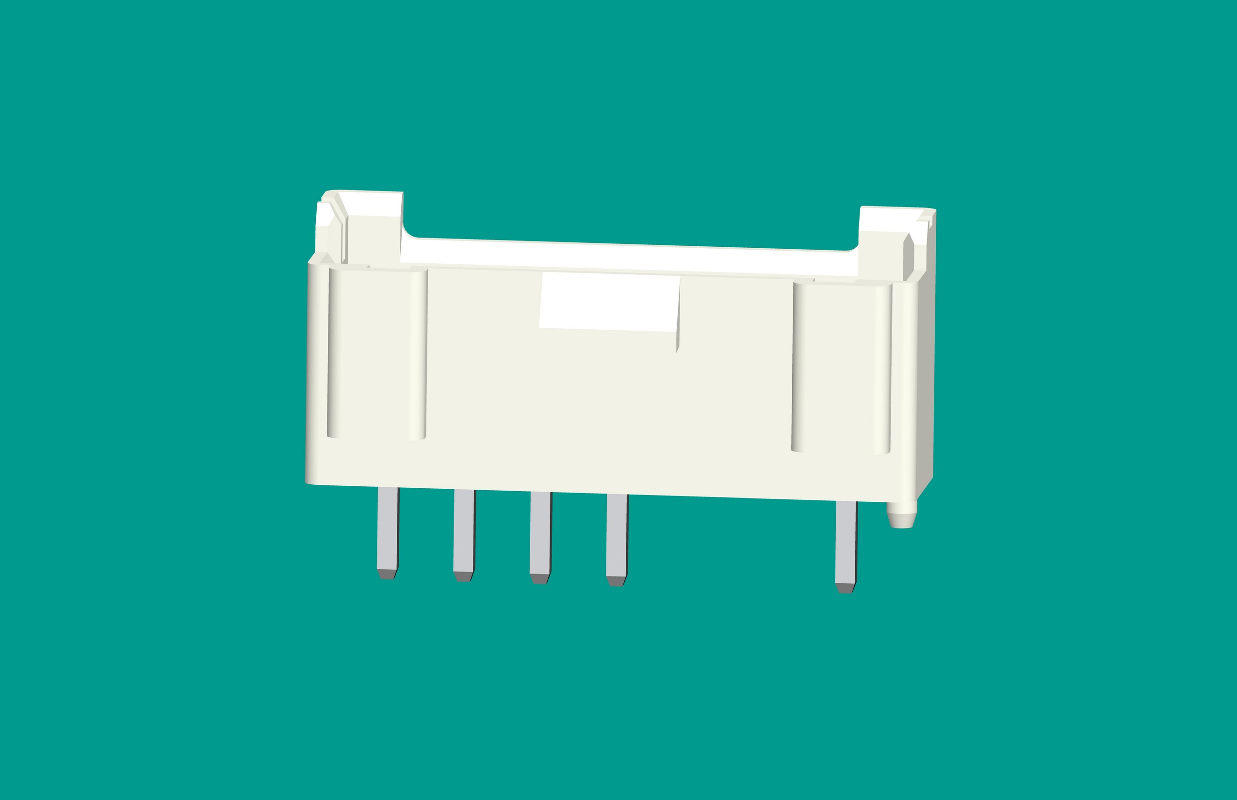 B7B-XH-K3（缺2、3針）立式針座本色/高灼熱絲