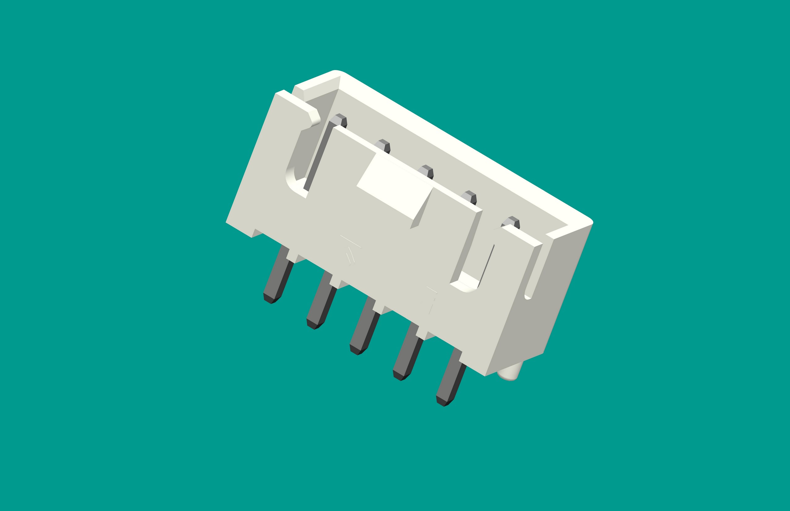 XH帶扣帶定位針座-5直針 白色 海爾