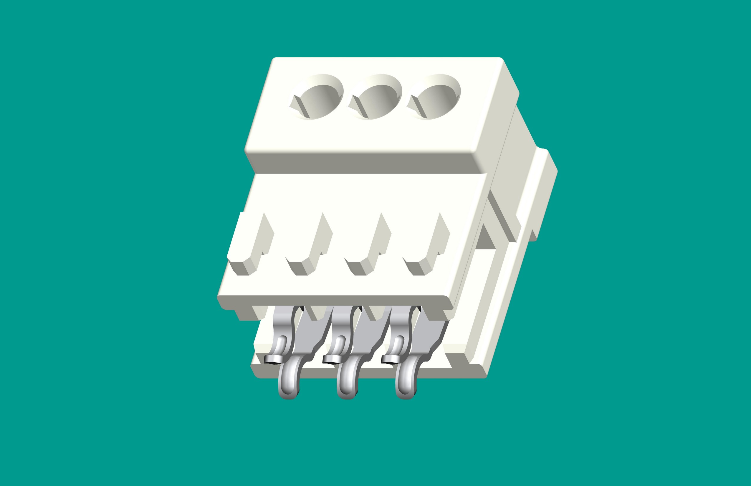 RAST2.5孔座3位(鍵位312)-高灼熱絲