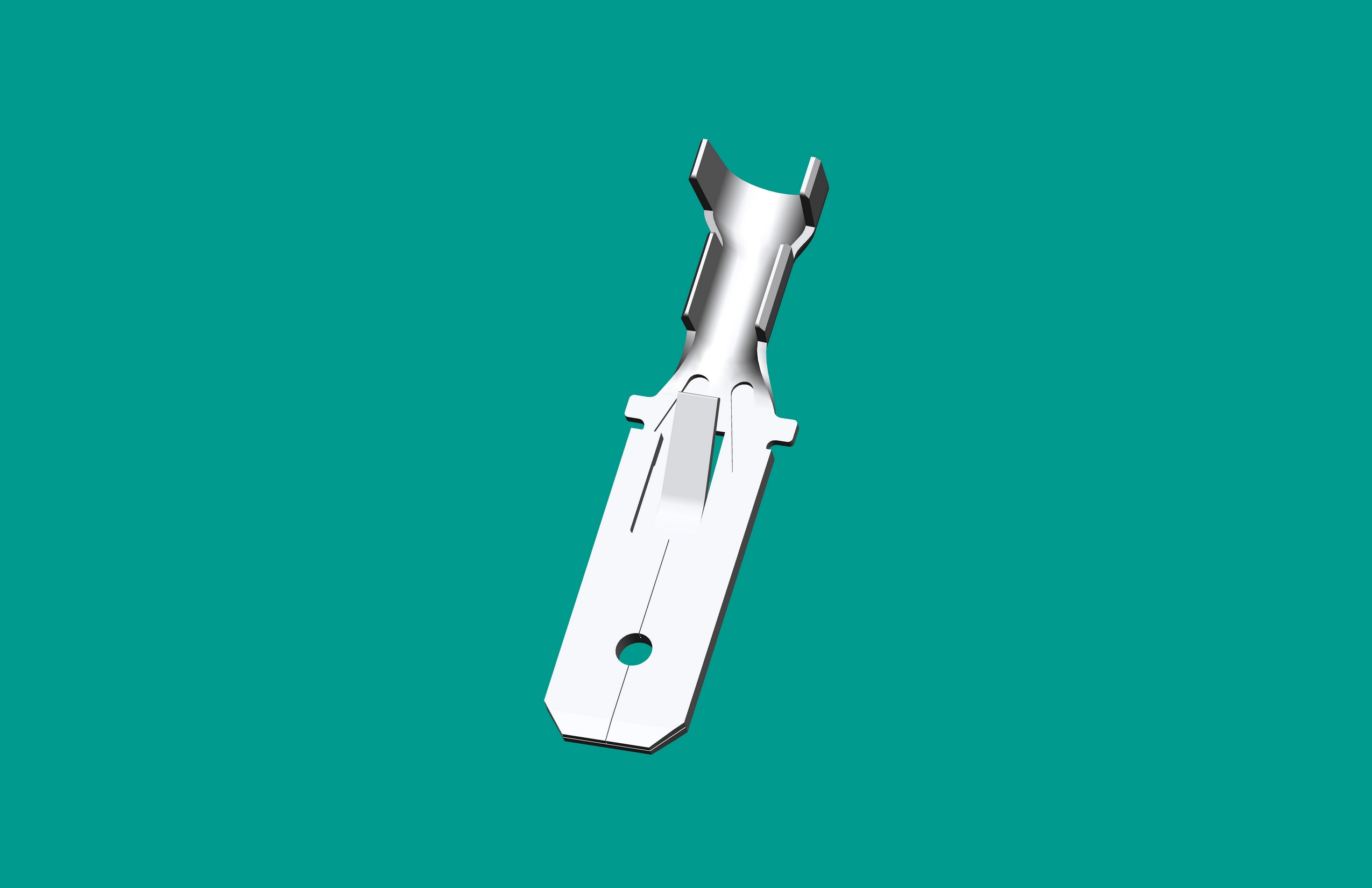 250帶刺加長(zhǎng)插片中腳（直連）